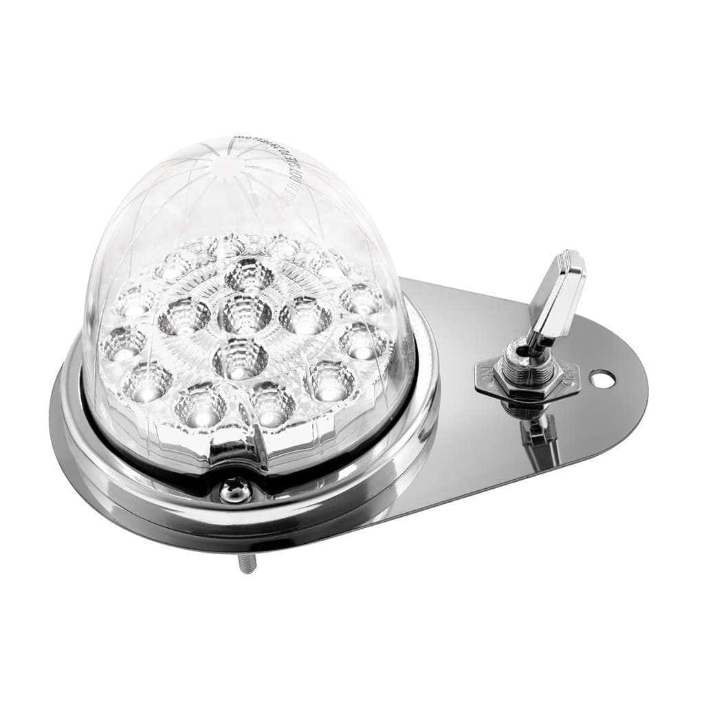 304 Ss Above Door Dome Light Kit W/ 17 Led Double Fury Watermelon For 1994-2025 Kw W900-Red &Amp; White Led 3 304 SS Above Door Dome Light Kit W/ 17 LED Double Fury Watermelon For 1994-2025 KW W900-Red & White LED