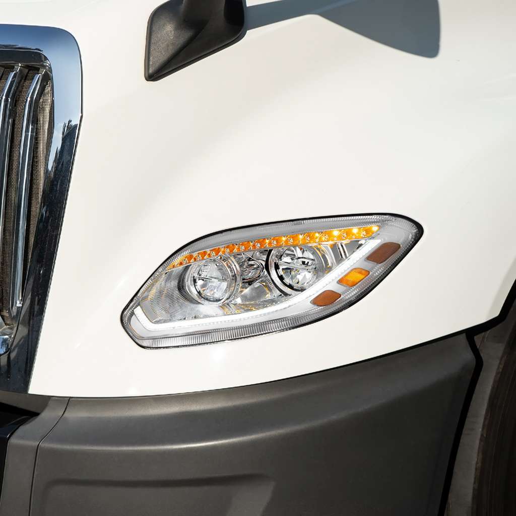 International Lt Chrome 86 Led Headlight 6 International LT Chrome 86 LED Headlight