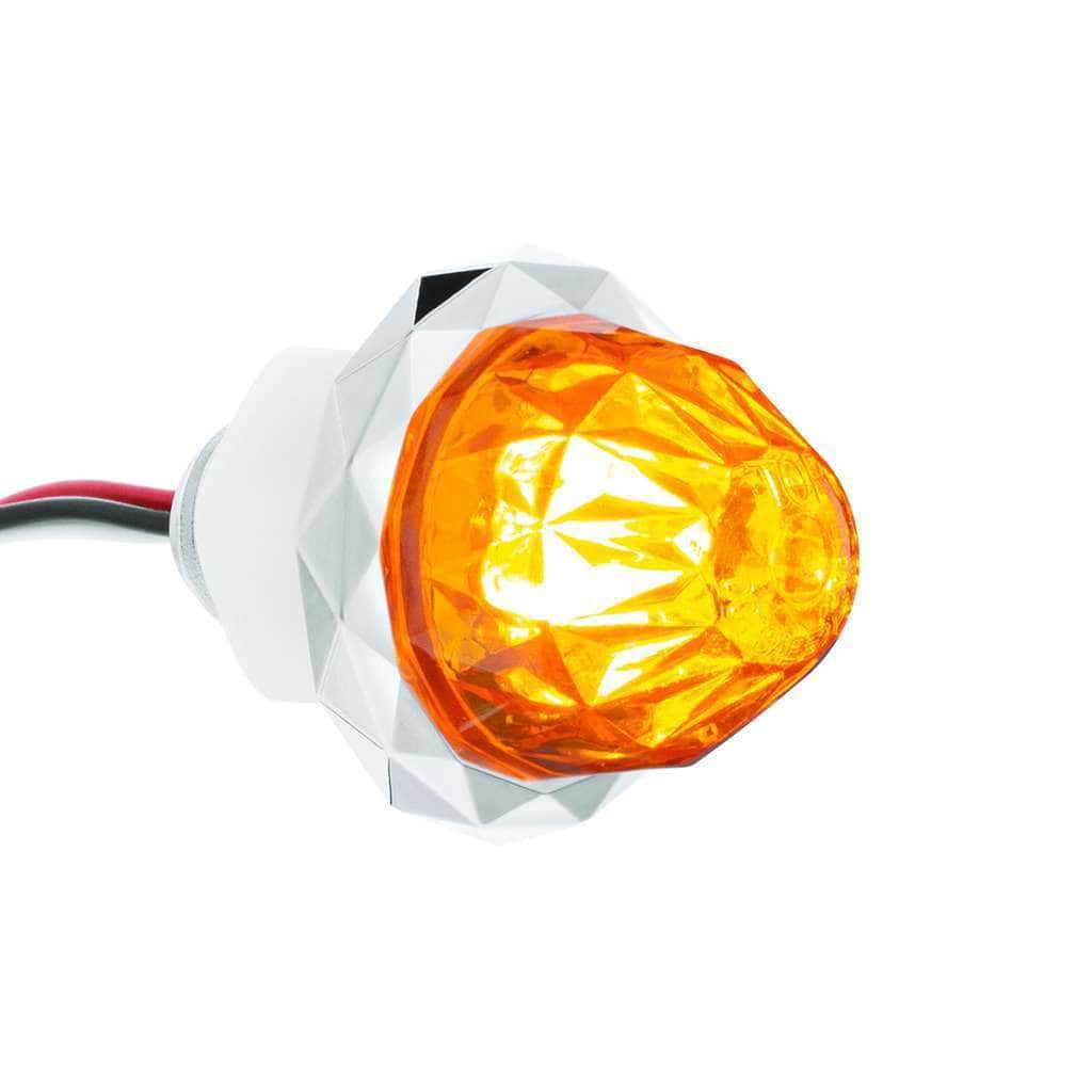 2 Led Dual Function Mini Crystal Watermelon Light – Amber 3 2 LED Dual Function Mini Crystal Watermelon Light – Amber