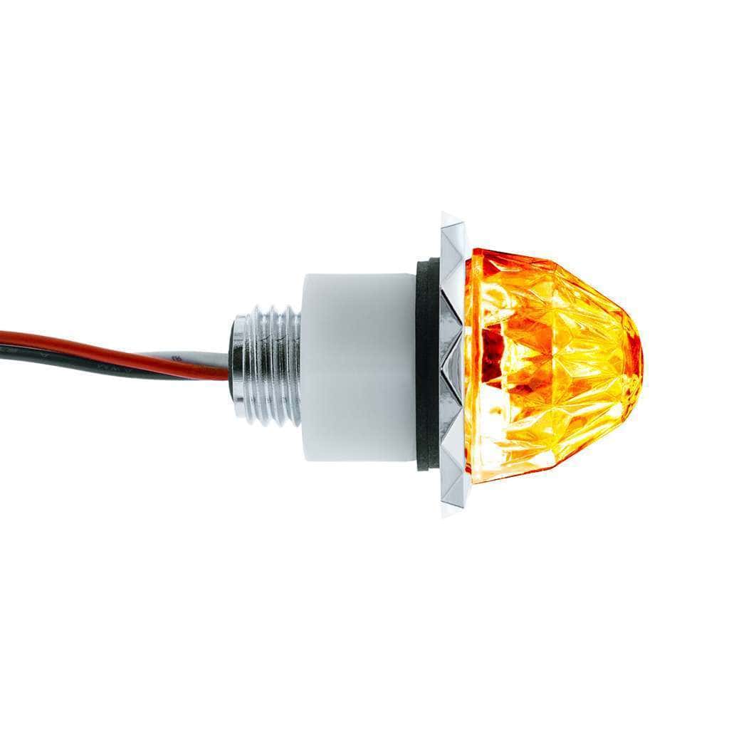 2 Led Dual Function Mini Crystal Watermelon Light – Amber/Clear 4 2 LED Dual Function Mini Crystal Watermelon Light – Amber/Clear