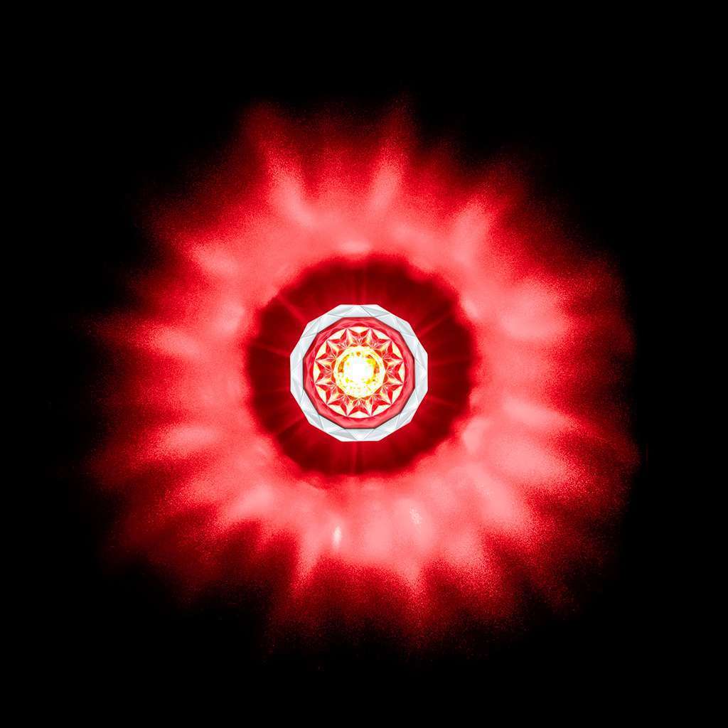 2 Led Dual Function Mini Crystal Watermelon Light – Red/Clear 7 2 LED Dual Function Mini Crystal Watermelon Light – Red/Clear