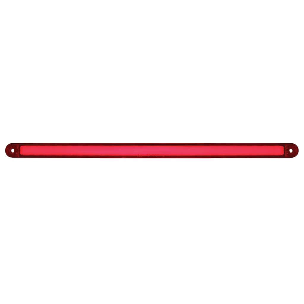 24 LED Dual Function 12" GloLight Bar (Stop, Turn & Tail) - Red LED/Red Lens