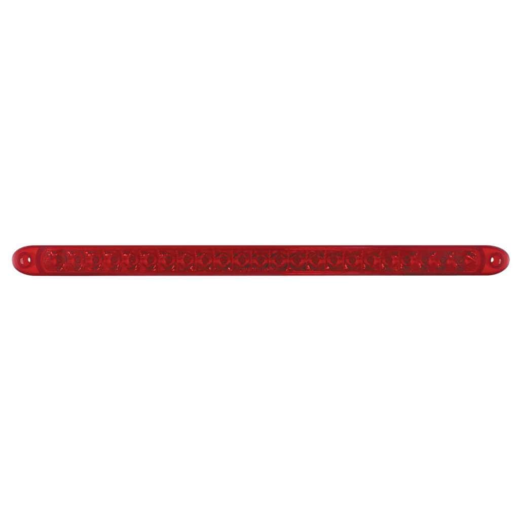 23 SMD LED 17-1/4" Reflector Light Bar Only (Stop, Turn & Tail) - Red LED/Red Lens