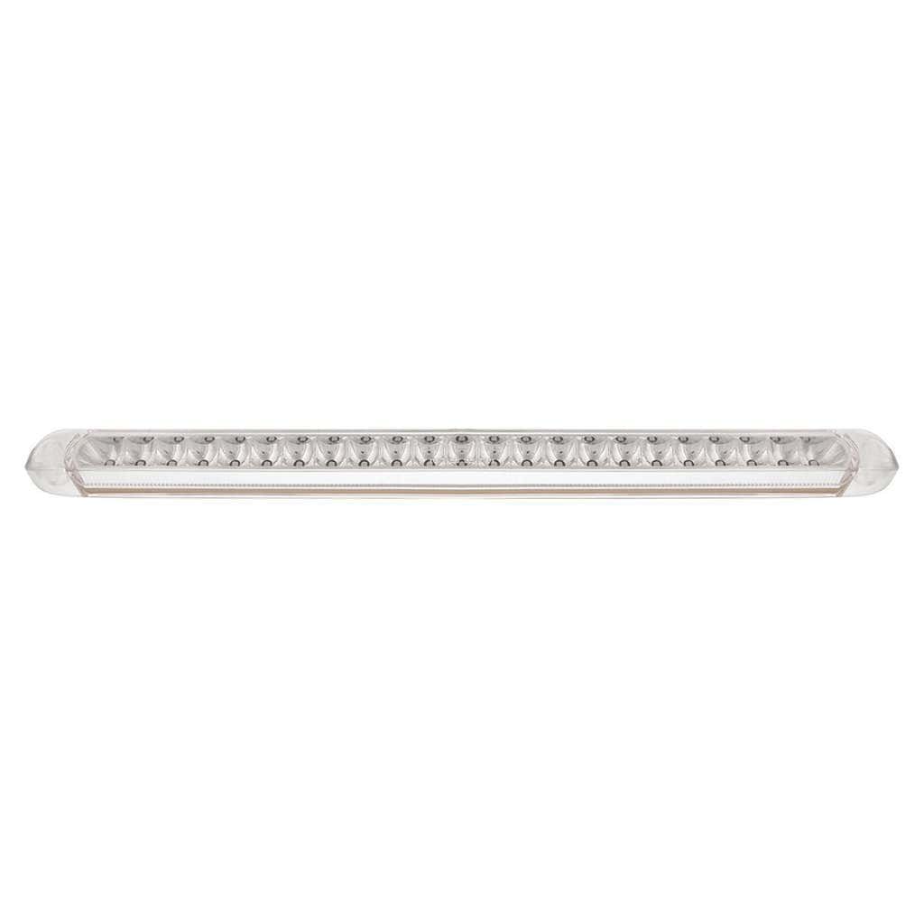 23 SMD LED 17-1/4" Reflector Light Bar Only (Stop, Turn & Tail) - Red LED/Clear Lens
