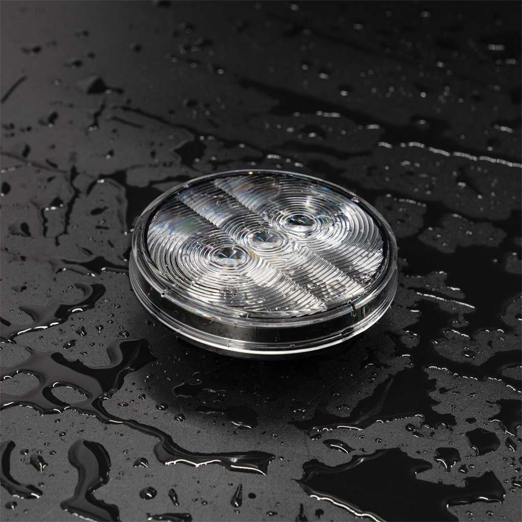 6 Led 4&Quot; Round Light (Back-Up)-White Led/Clear Lens 7 6 LED 4" Round Light (Back-Up)-White LED/Clear Lens
