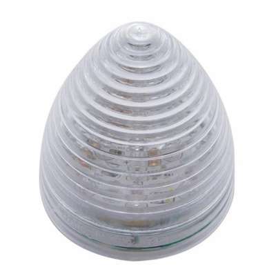 13 Led 2-1/2&Quot; Round Beehive Light (Clearance/Marker) - Amber Led/Clear Lens 3 13 LED 2-1/2" Round Beehive Light (Clearance/Marker) - Amber LED/Clear Lens