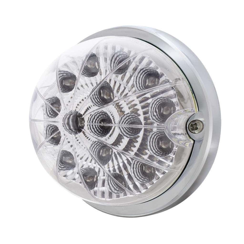 17 Led Dual Function Reflector Flush Mount Kit – Red W/Clear Lens 2 17 LED Dual Function Reflector Flush Mount Kit – Red w/Clear Lens