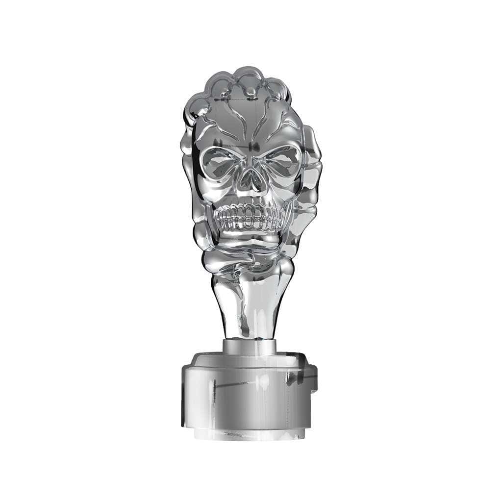 Skull Gearshift Knob With 13/15/18 Speed Adapter