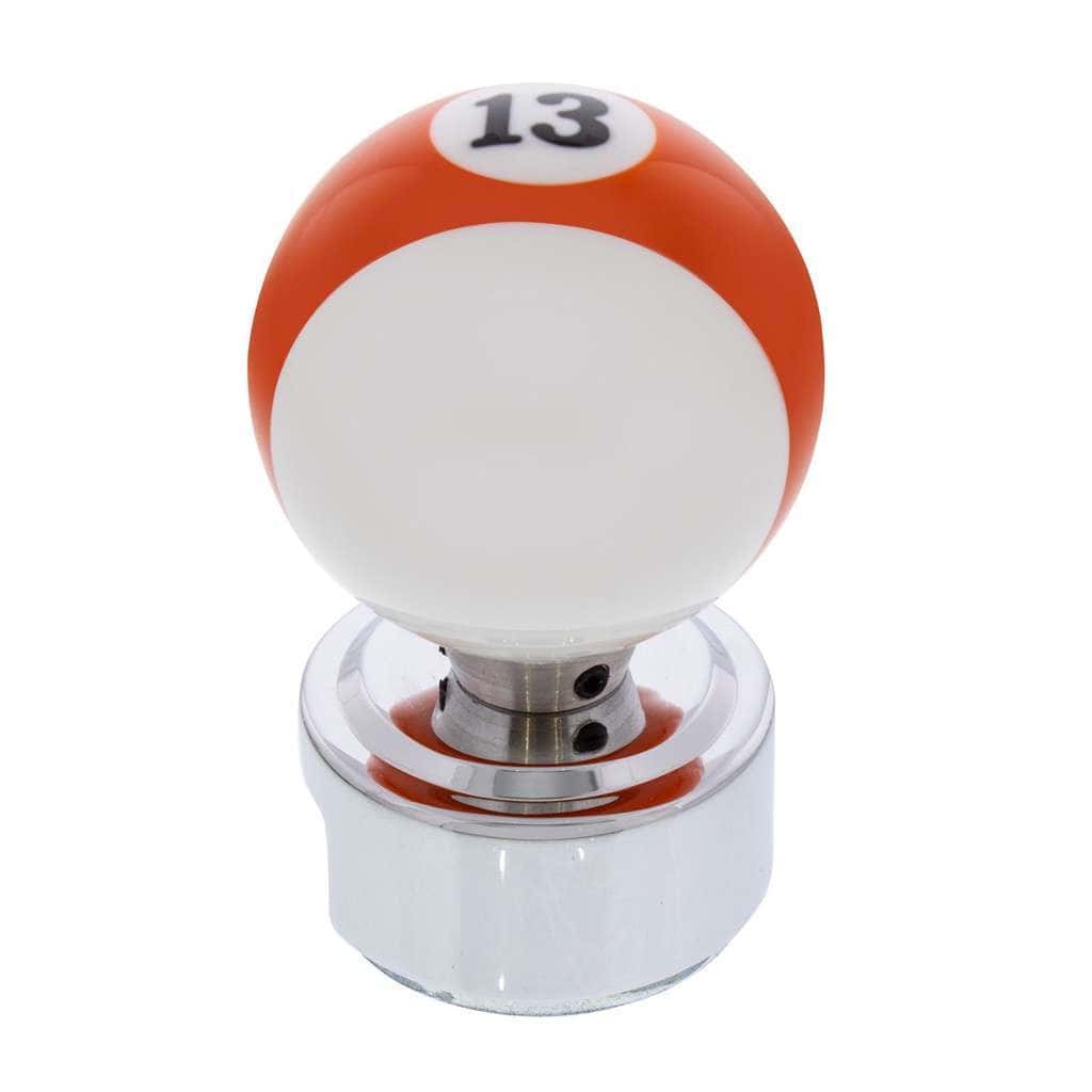 Pool Ball Gearshift Knob For 13/15/18 Speed Eaton Style Shifters 15 Pool Ball Gearshift Knob For 13/15/18 Speed Eaton Style Shifters