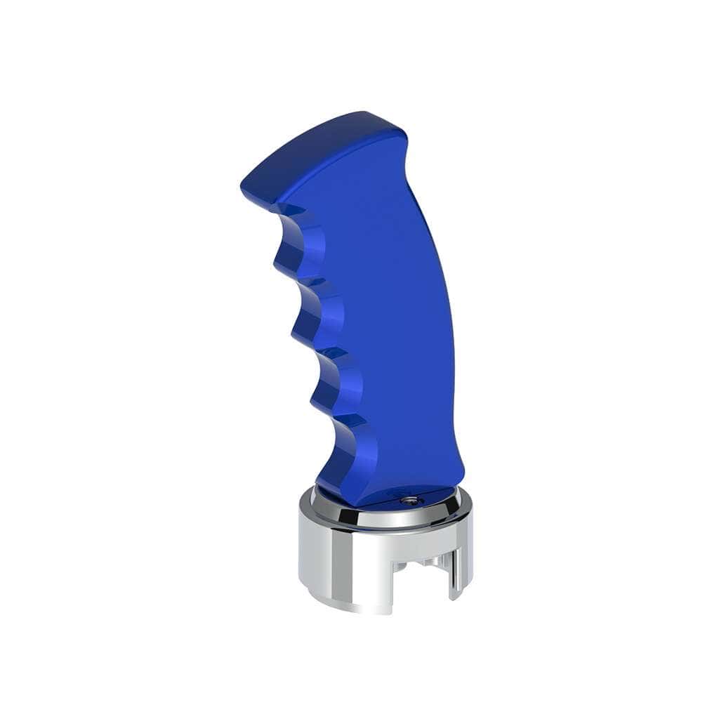 Thread-On Pistol Grip Gearshift Knob With Chrome 13/15/18 Speed Adapter 4 Thread-On Pistol Grip Gearshift Knob With Chrome 13/15/18 Speed Adapter