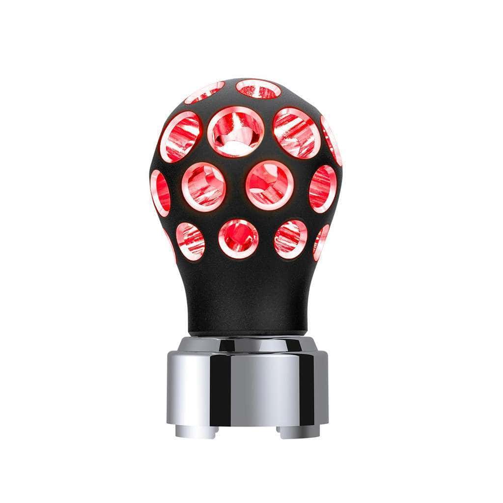 Thread-On Phoenix Style Ball Gearshift Knob With LED 9/10 Speed Adapter