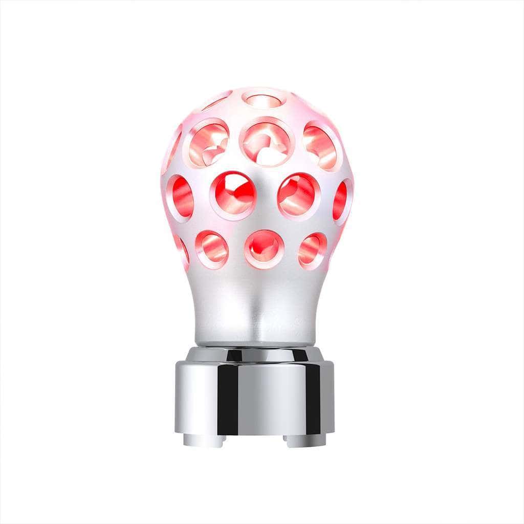 Thread-On Phoenix Style Ball Gearshift Knob With LED 9/10 Speed Adapter