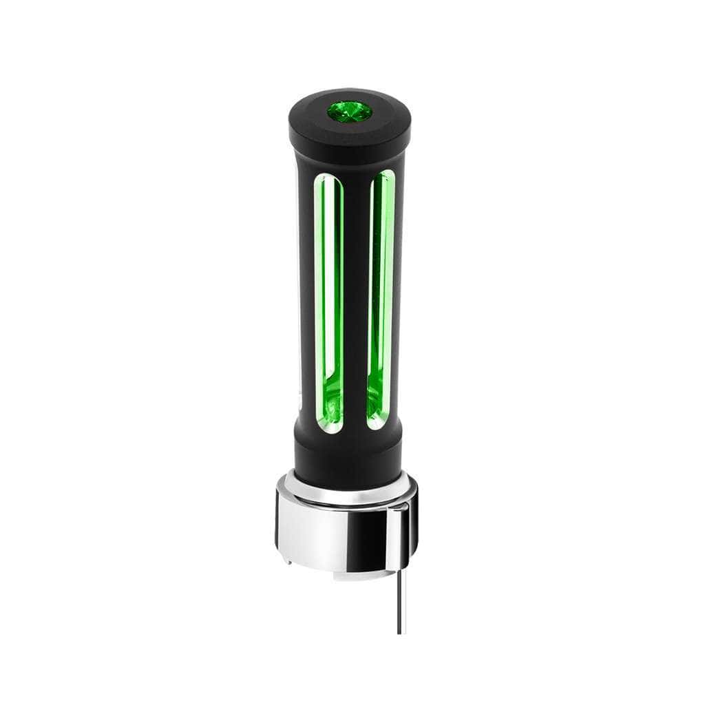 Thread-On Sonoma Style Gearshift Knob With Led 9/10 Speed Adapter-Black 4 Thread-On Matte Black Sonoma Style Gearshift Knob With LED 9/10 Speed Adapter-Black