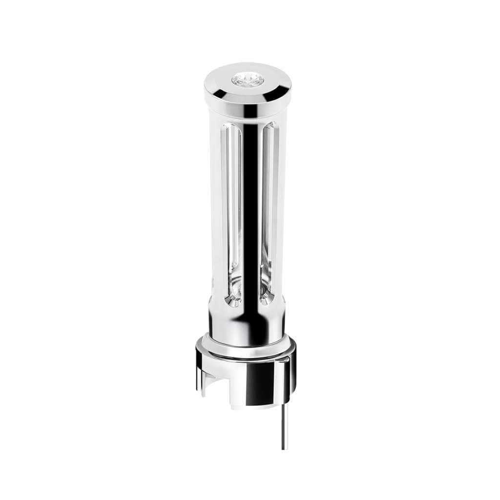 Thread-On Sonoma Style Gearshift Knob With Led 13/15/18 Speed Adapter-Chrome 4 Thread-On Sonoma Style Gearshift Knob With LED 13/15/18 Speed Adapter-Chrome
