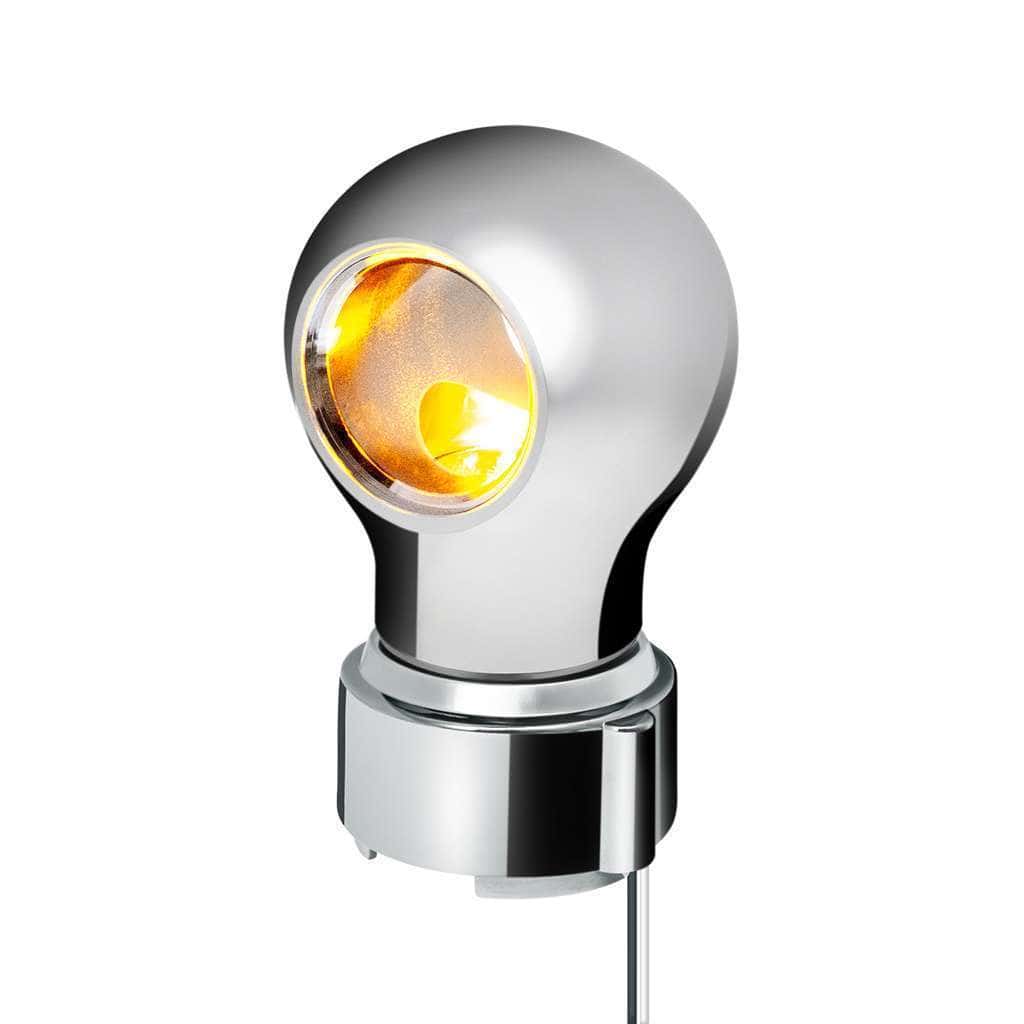Thread-On Charlotte Style Gearshift Knob With LED 9/10 Speed Adapter
