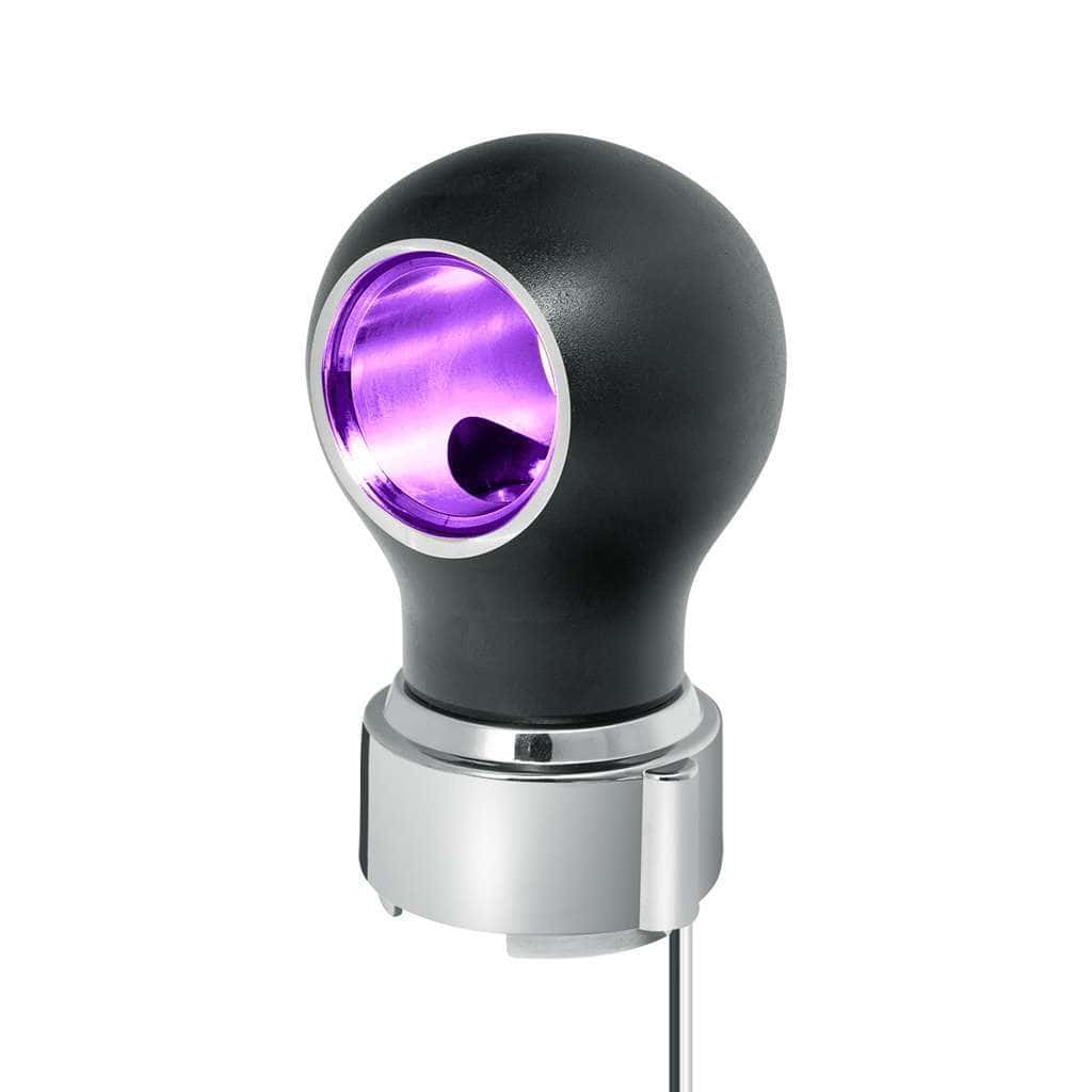 Thread-On Charlotte Style Gearshift Knob With Led 9/10 Speed Adapter-Black 5 Thread-On Charlotte Style Gearshift Knob With LED 9/10 Speed Adapter