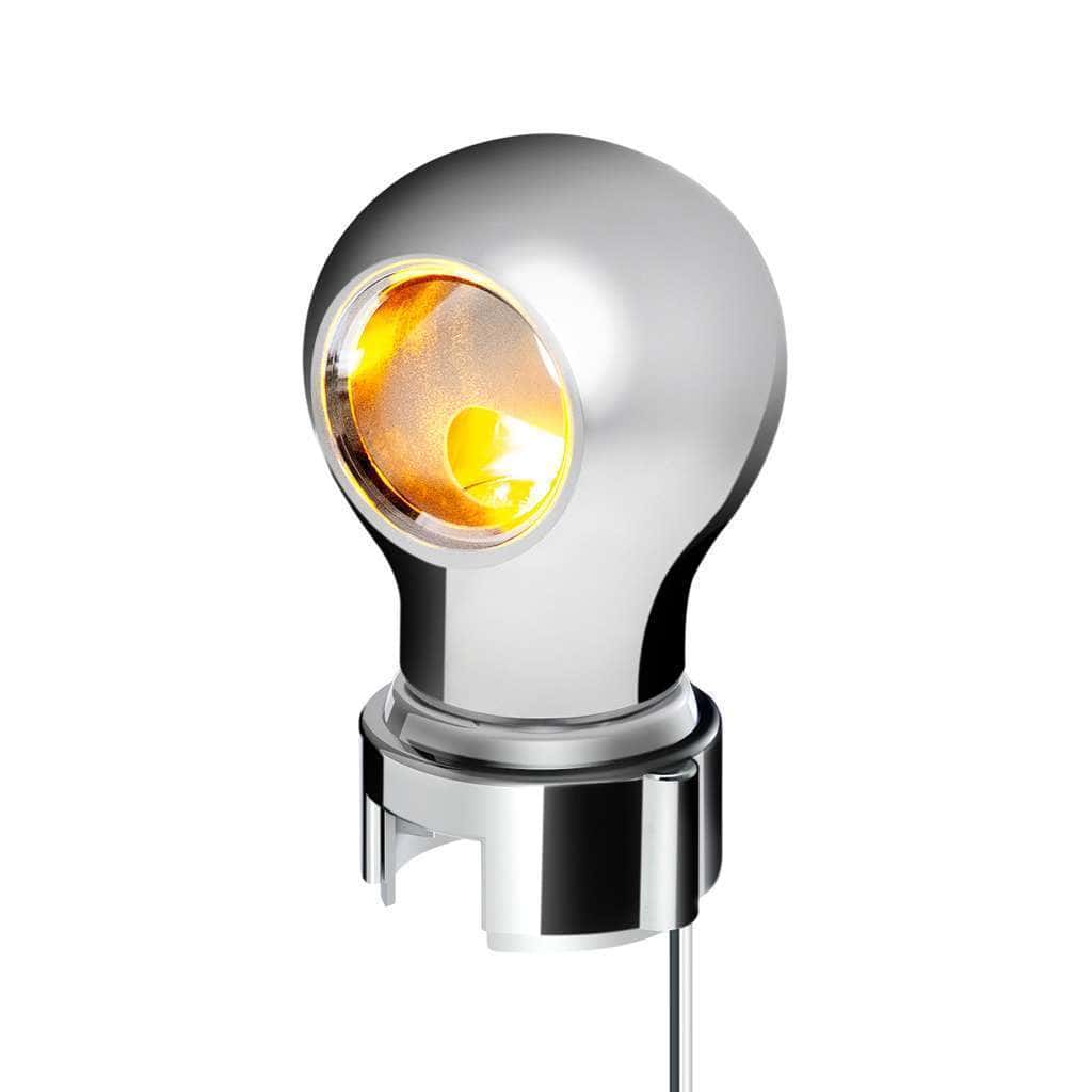Thread-On Charlotte Style Gearshift Knob With LED 13/15/18 Speed Adapter