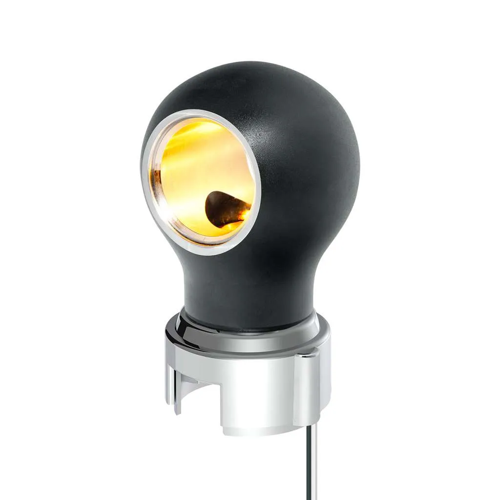 Thread-On Charlotte Style Gearshift Knob With LED 13/15/18 Speed Adapter
