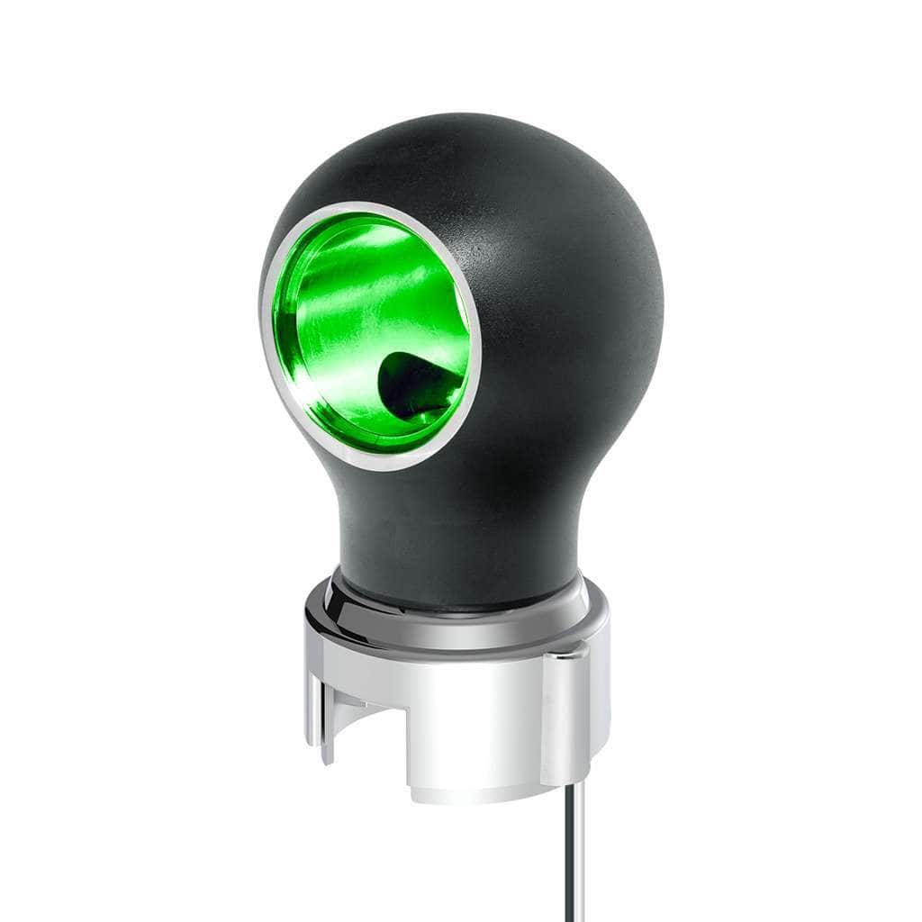 Thread-On Charlotte Style Gearshift Knob With Led 13/15/18 Speed Adapter-Black 4 Thread-On Charlotte Style Gearshift Knob With LED 13/15/18 Speed Adapter