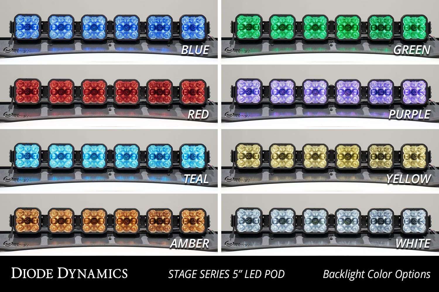 Diode Dynamics Ss5 Crosslink Lightbar Kit For Prinsu/Sherpa Roof Racks 4 SS5 CrossLink Lightbar Kit for Prinsu/Sherpa Roof Racks