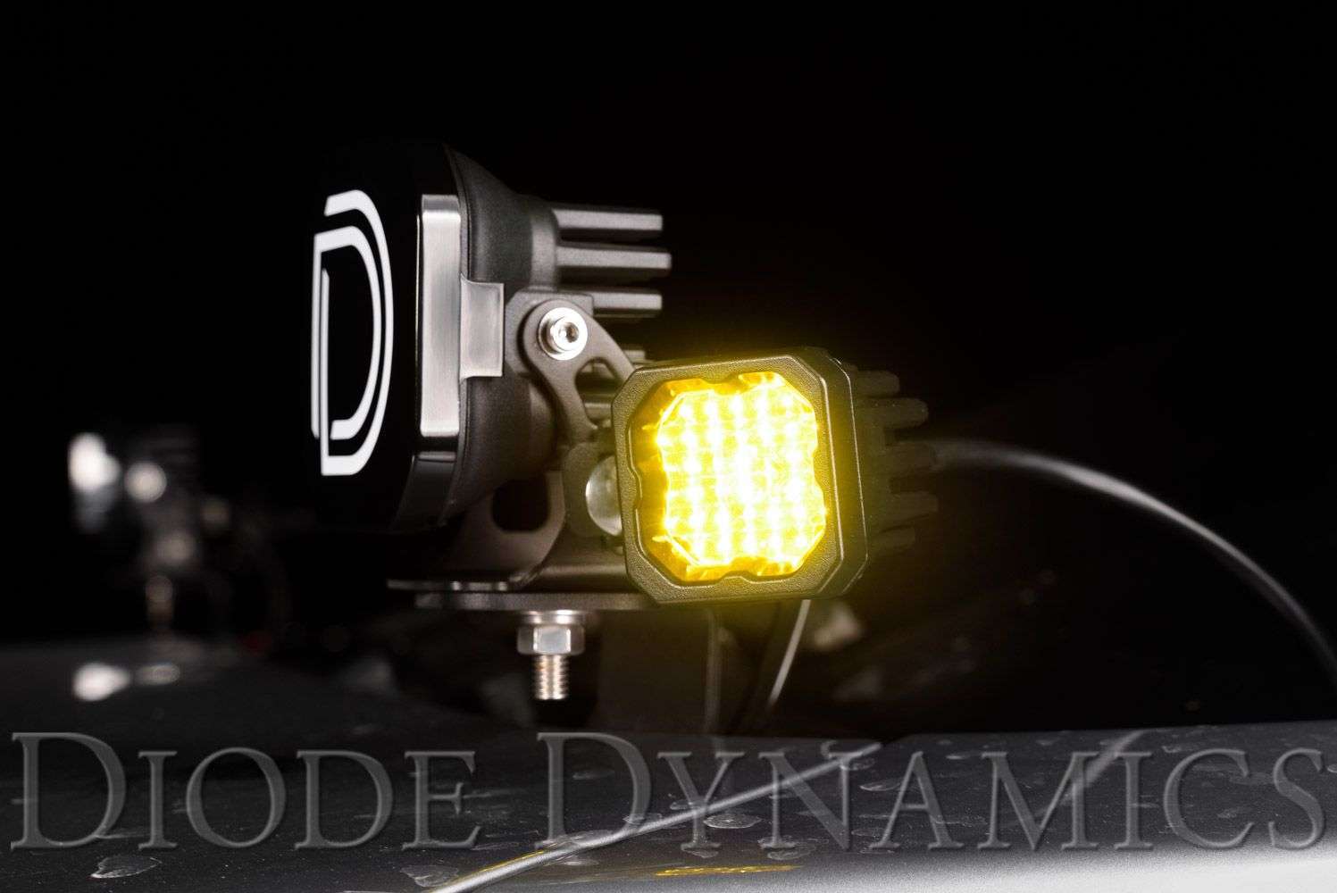 Diode Dynamics Ssc1 Yellow Sport Standard Led Pod (Pair) 3 SSC1 Yellow Standard LED Pod (pair)