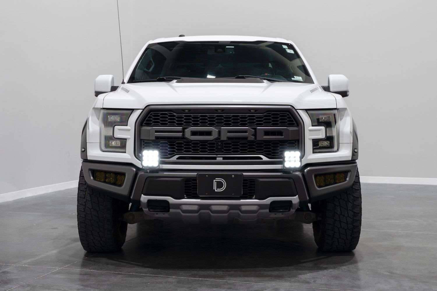 Ford Raptor 2017-2020-Ss5 Bumper Led Pod Light Kit 3 Ford Raptor 2017-2020-SS5 Bumper LED Pod Light Kit