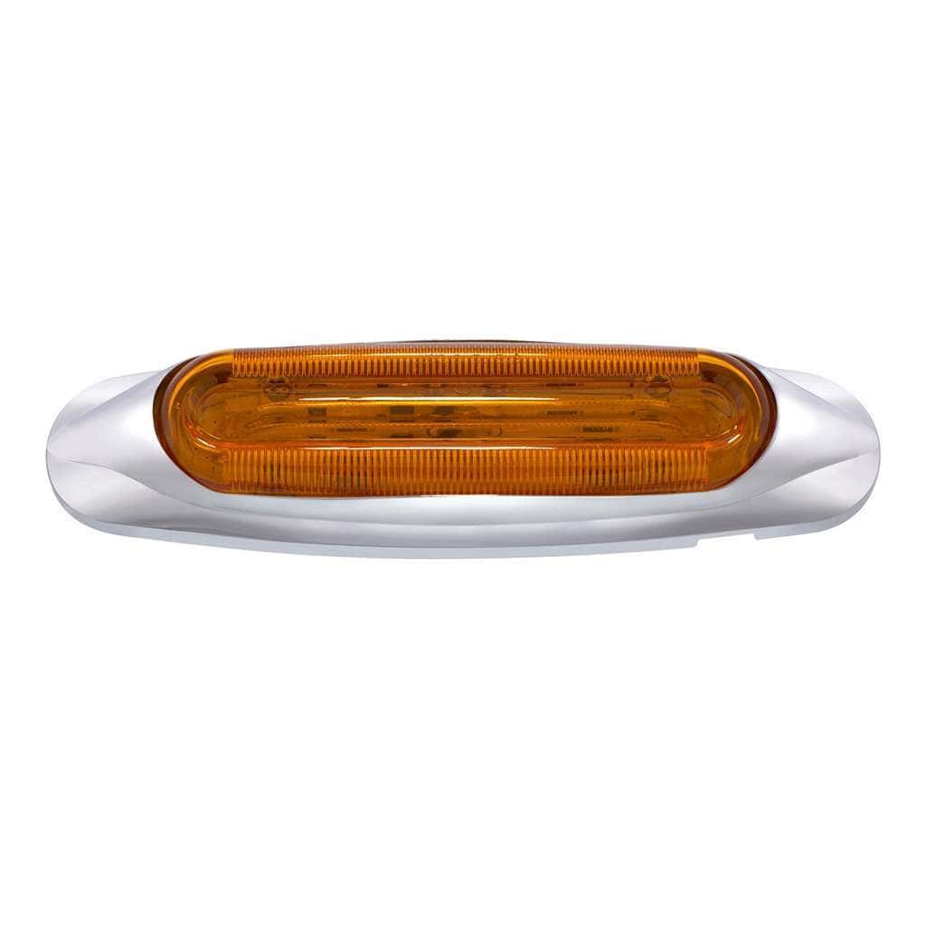 4 Led Lighttrack Light (Clearance/Marker) - Amber Led/Amber Lens 3 4 LED LIGHTTRACK Light (Clearance/Marker) - Amber LED/Amber Lens