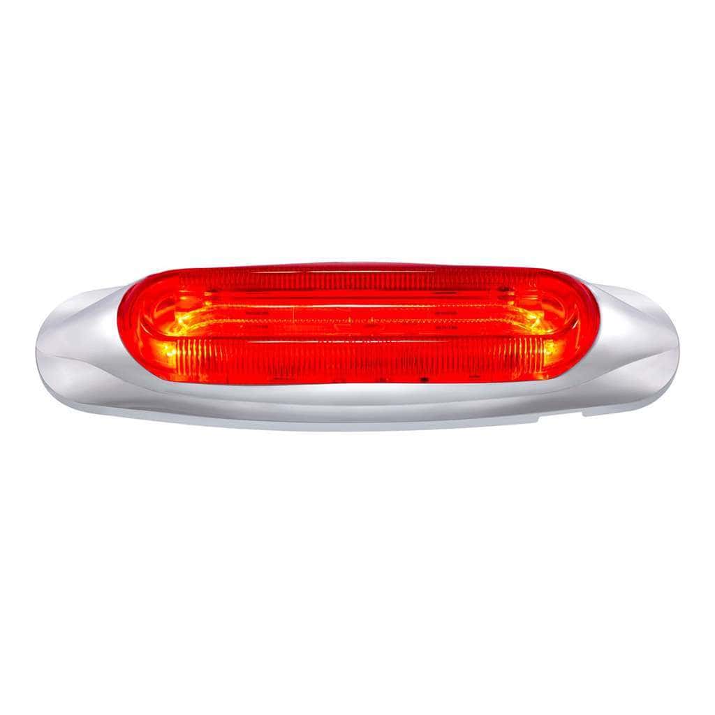 4 Led Lighttrack Light (Clearance/Marker) - Red Led/Red Lens 3 4 LED LIGHTTRACK Light (Clearance/Marker) - Red LED/Red Lens