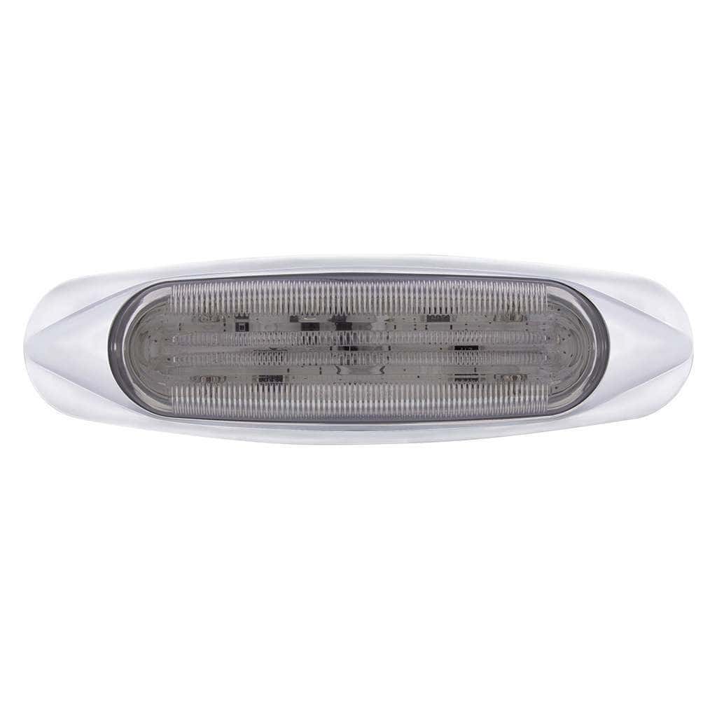 4 LED LIGHTTRACK Light (Clearance/Marker) - Red LED/Clear Lens