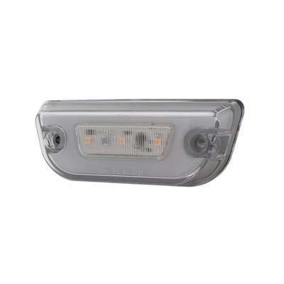 11 Led Glolight Cab Light For Peterbilt 579 &Amp; Kenworth T680/T770/T880 - Amber Led/Clear Lens 3 11 LED GloLight Cab Light For Peterbilt 579 & Kenworth T680/T770/T880