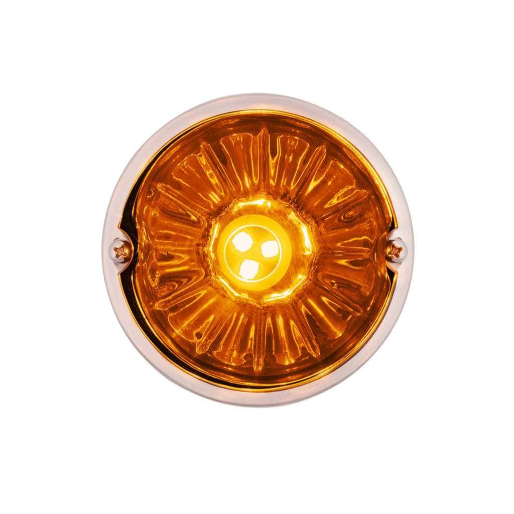 Ultraburst Glass Watermelon Flush Mount Kit – Amber Led/Dark Amber Lens 3 UltraBurst Glass Watermelon Flush Mount Kit – Amber LED/Dark Amber Lens