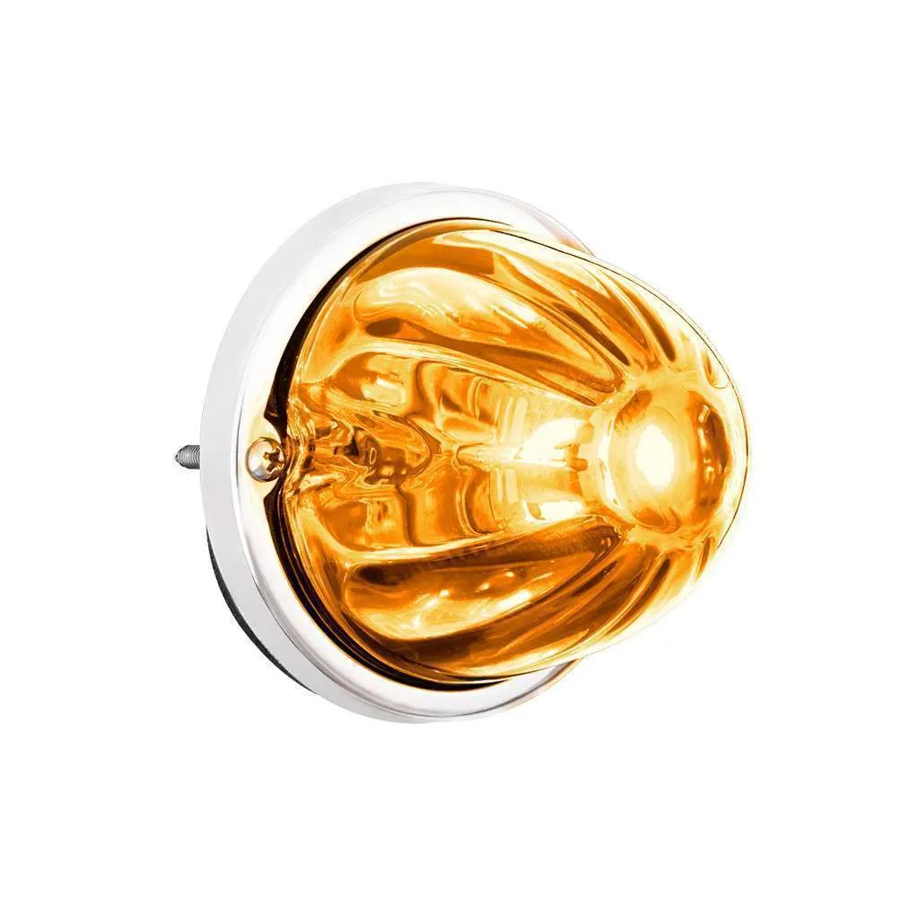 UltraBurst Glass Watermelon Flush Mount Kit – Amber LED/Clear Lens