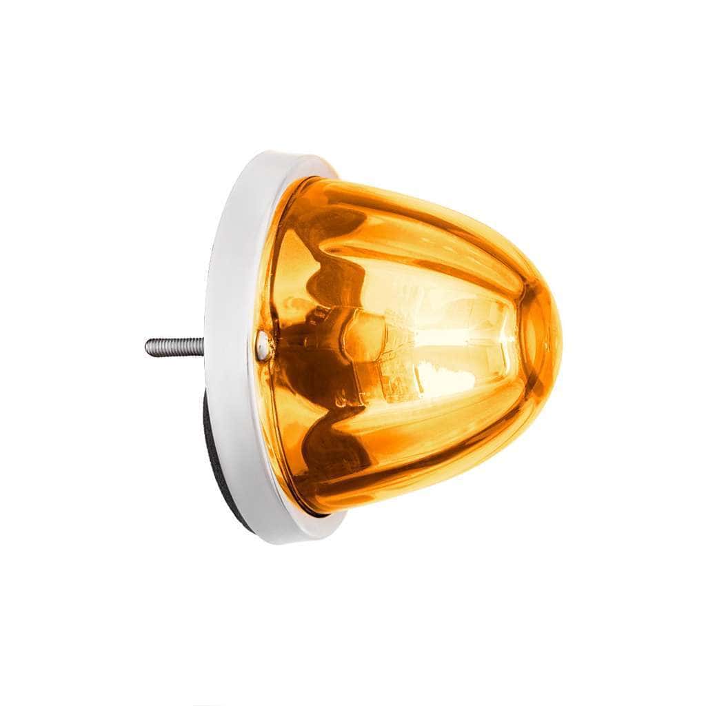 Ultraburst Glass Watermelon Flush Mount Kit – Amber Led/Clear Lens 4 UltraBurst Glass Watermelon Flush Mount Kit – Amber LED/Clear Lens