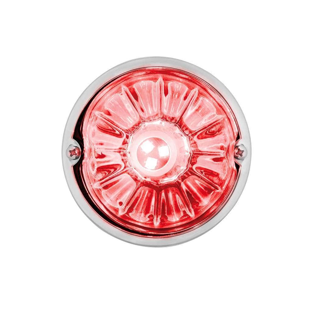 Ultraburst Glass Watermelon Flush Mount Kit – Red Led/Clear Lens 3 UltraBurst Glass Watermelon Flush Mount Kit – Red LED/Clear Lens