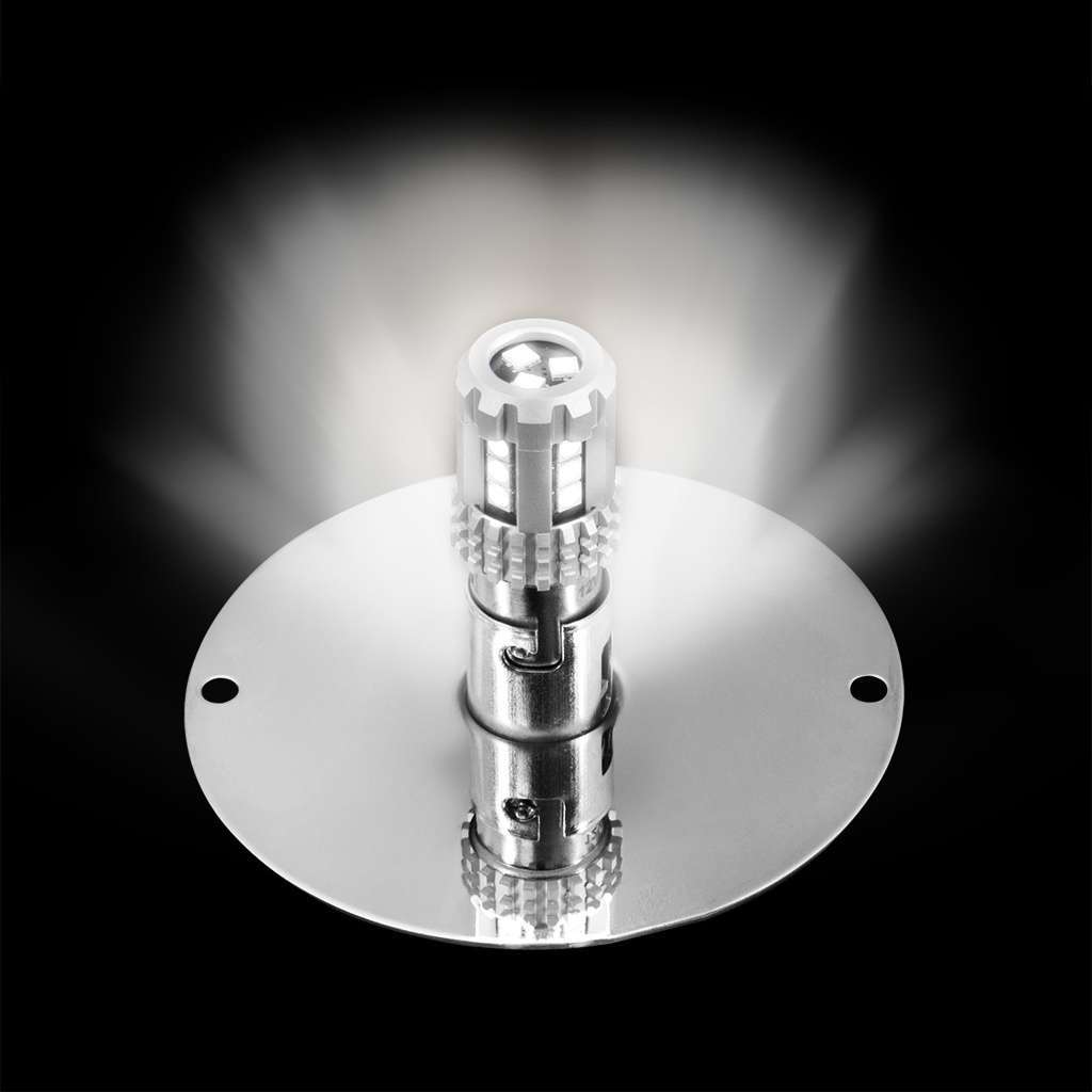Ultraburst Glass Watermelon Flush Mount Kit – White Led/Clear Lens 7 UltraBurst Glass Watermelon Flush Mount Kit – White LED/Clear Lens