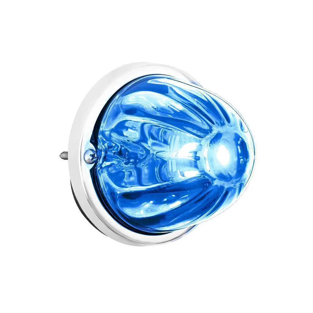 UltraBurst Glass Watermelon Flush Mount Kit – Blue LED/Clear Lens