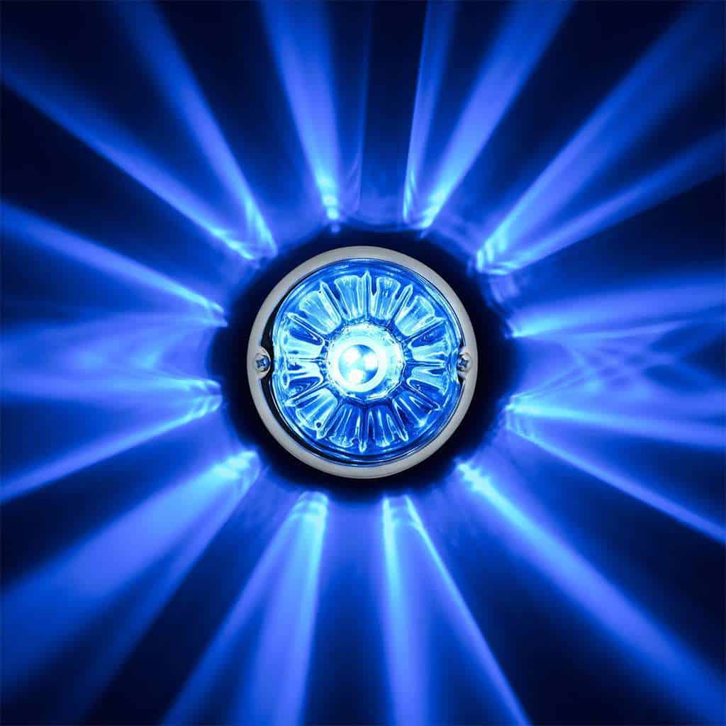 Ultraburst Glass Watermelon Flush Mount Kit – Blue Led/Clear Lens 11 UltraBurst Glass Watermelon Flush Mount Kit – Blue LED/Clear Lens
