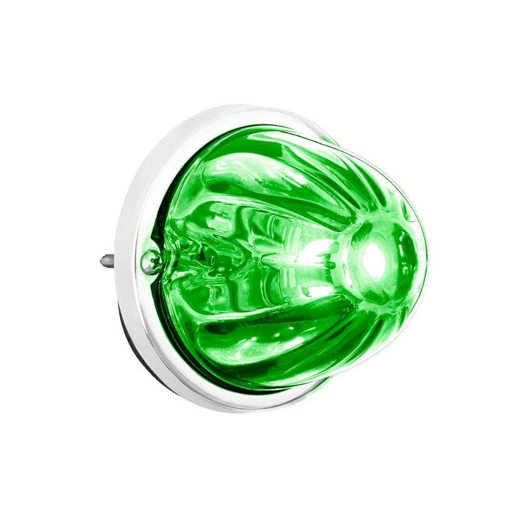 UltraBurst Glass Watermelon Flush Mount Kit – Green LED/Clear Lens