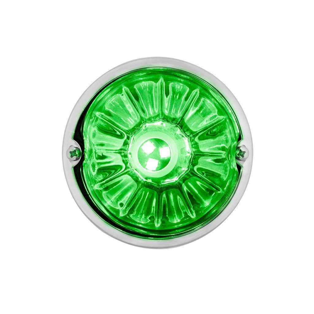Ultraburst Glass Watermelon Flush Mount Kit – Green Led/Clear Lens 3 UltraBurst Glass Watermelon Flush Mount Kit – Green LED/Clear Lens