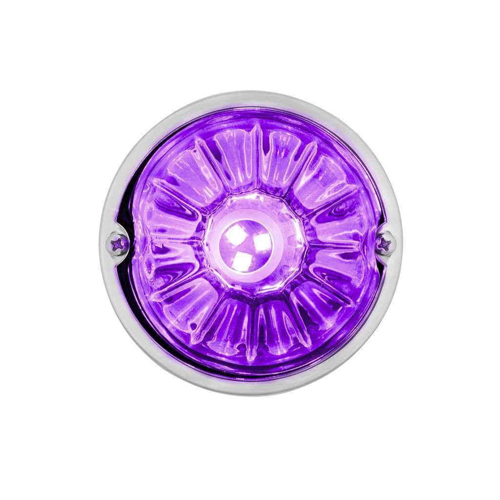 Ultraburst Glass Watermelon Flush Mount Kit – Purple Led/Clear Lens 3 UltraBurst Glass Watermelon Flush Mount Kit – Purple LED/Clear Lens