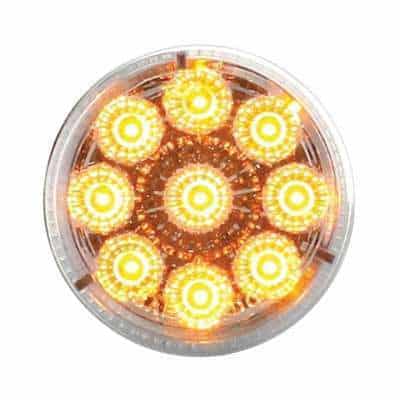 9 LED 2" Round Reflector Light