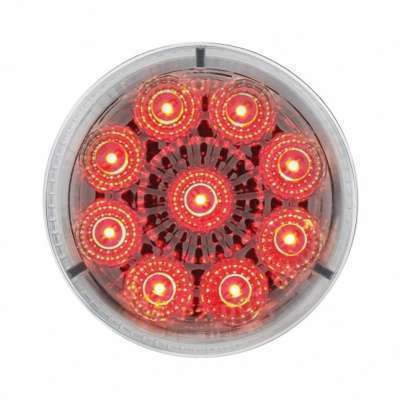 9 LED 2" Round Reflector Light