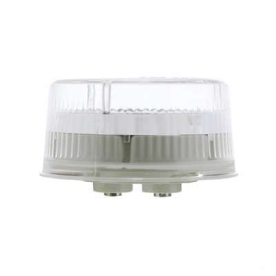 9 Led 2&Quot; Round Reflector Light (Clearance/Marker) - Red Led/Clear Lens 4 9 LED 2" Round Reflector Light
