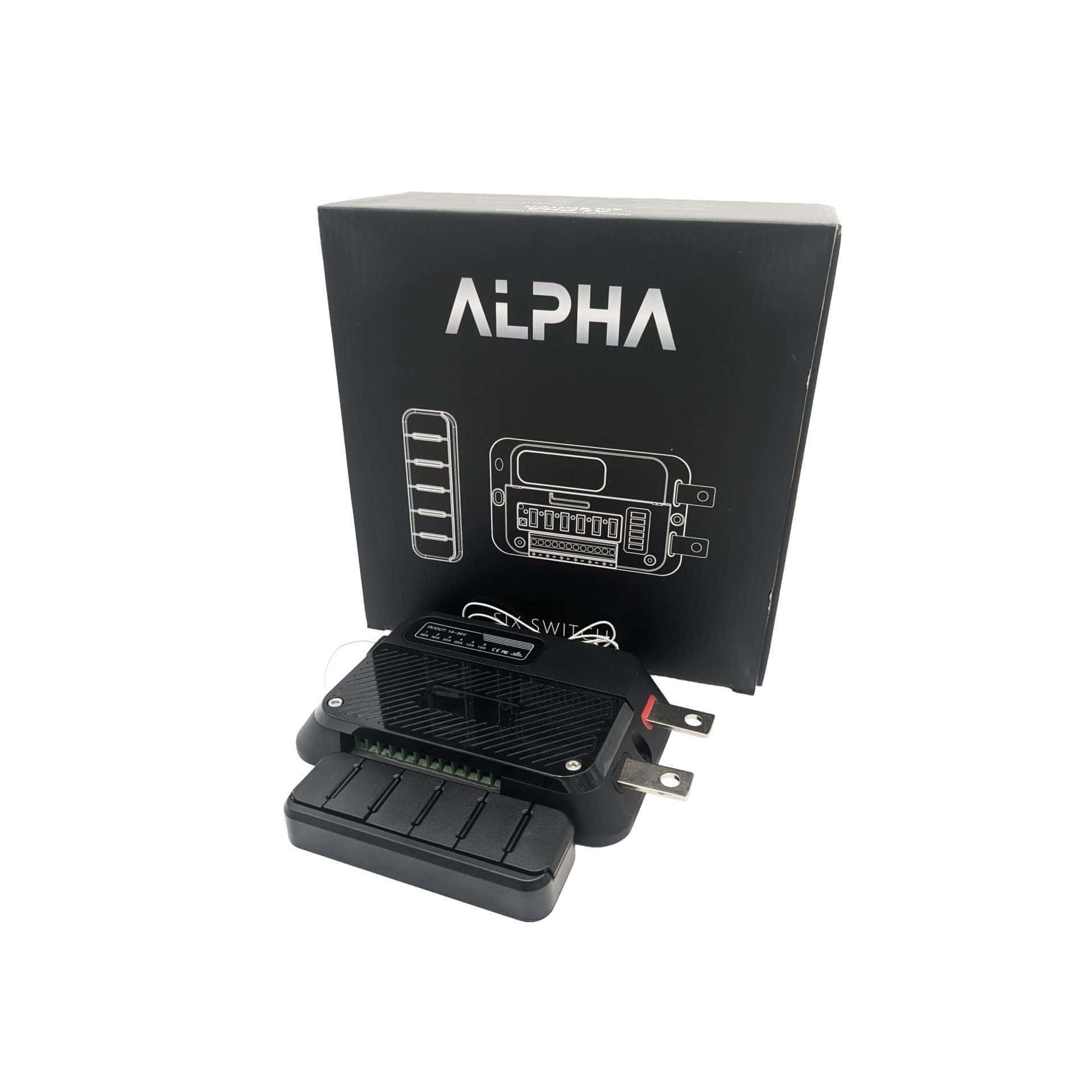 Alpha Six Switch – 6‑Gang Wireless Switch Panel for Trucks & Off‑Road