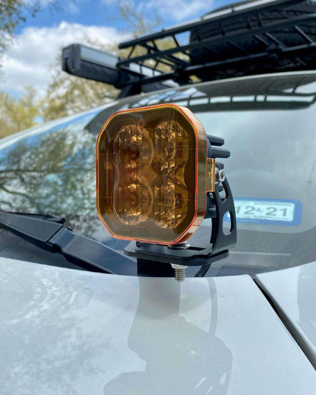 Diode Dynamics Ss3 Led Pod Cover, Yellow (One) 4 SS3 LED Pod Cover