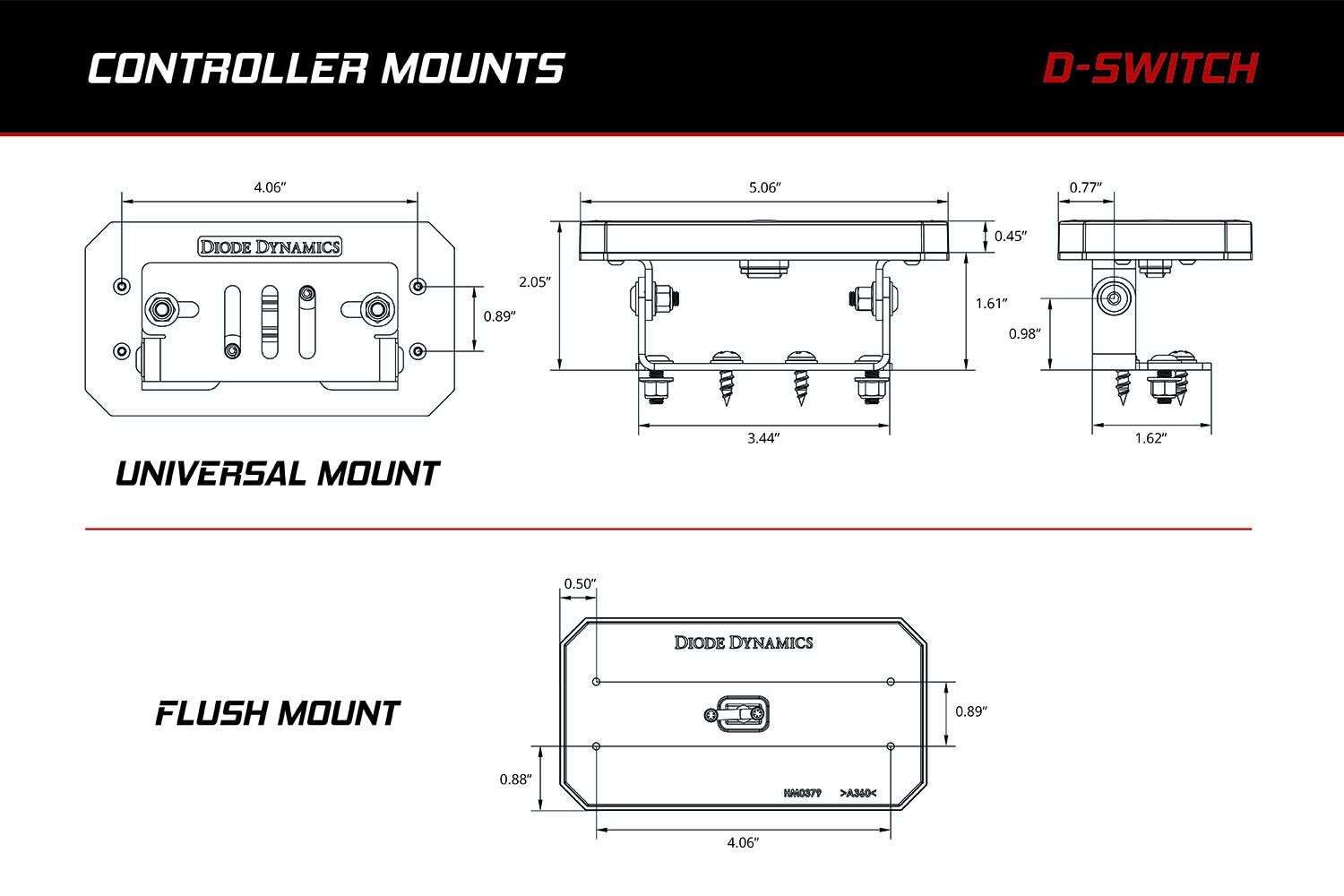 Diode Dynamics D-Switch 8-Channel Switch Panel 10 Diode Dynamics D-Switch 8-Channel Switch Panel