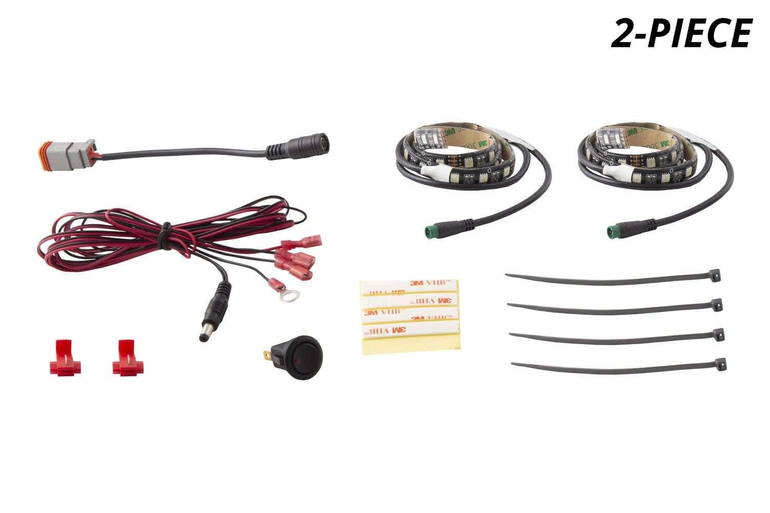 Diode Dynamics RGBW Multicolor Footwell LED Kit