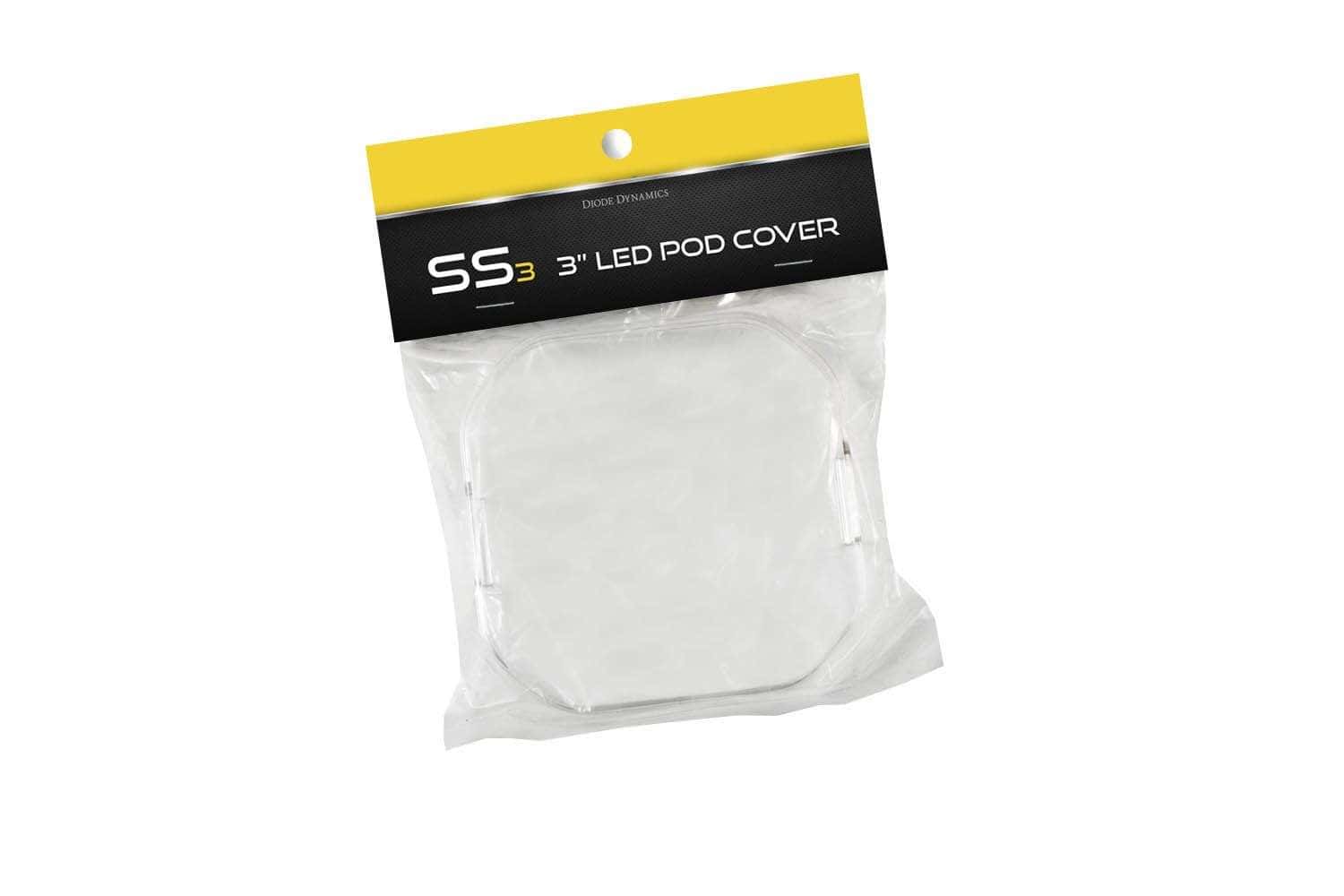 Diode Dynamics Ss3 Led Pod Cover, Clear (One) 3 SS3 LED Pod Cover
