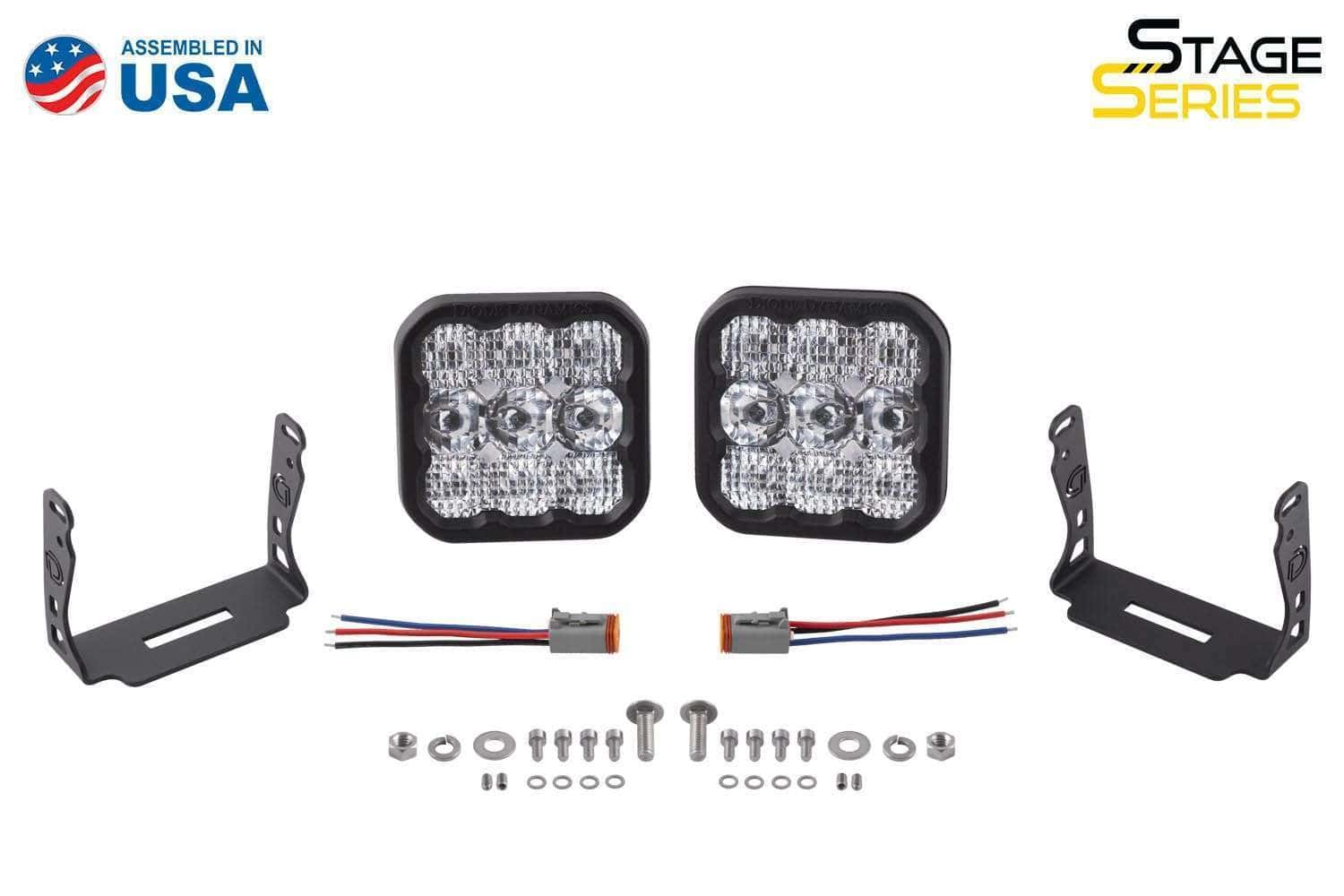 Diode Dynamics Ss5 White Sport Led Pod (Pair) 7 SS5 White LED Pod