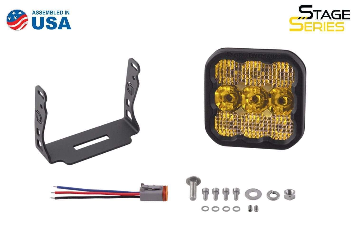 Diode Dynamics Ss5 Yellow Pro Led Pod (One) 7 SS5 Yellow LED Pod (one)
